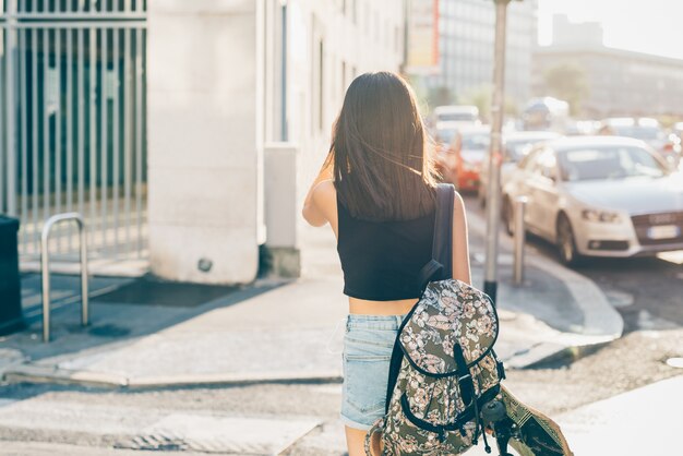 Young beautiful asiatic woman