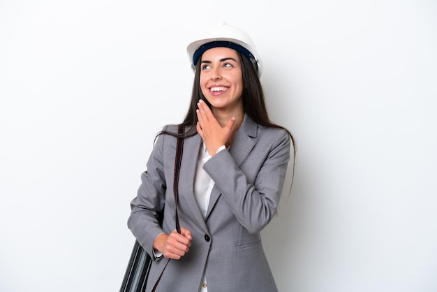 Young brunette caucasian woman