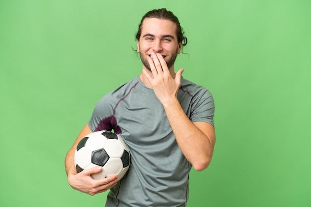 Young brunette handsome man