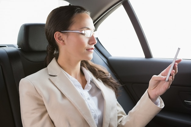 Young businesswoman on the phone