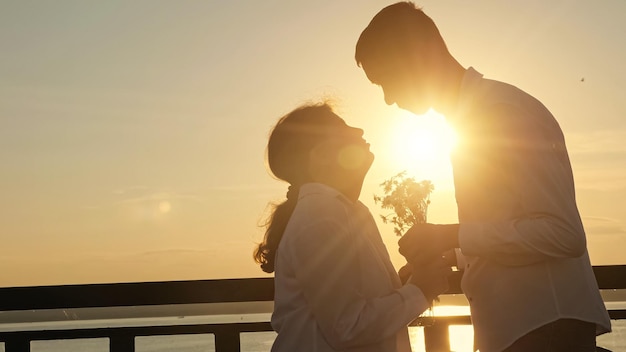 Young disabled couple holds hands showing pure love closeup