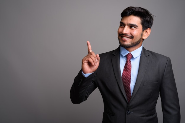 young handsome bearded Persian businessman 