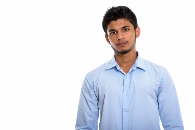 young handsome Indian man posing