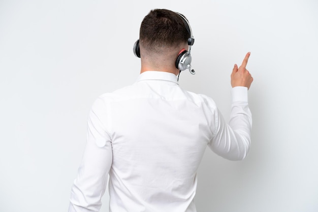 Young Man over isolated background