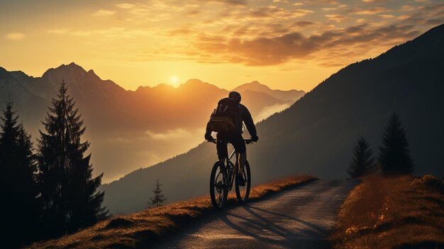 A young man riding