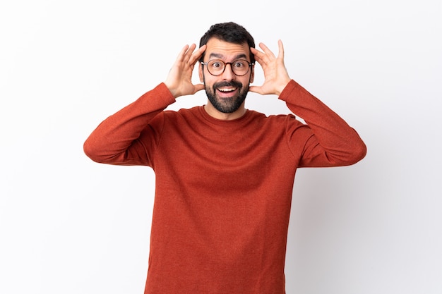 Young man with beard