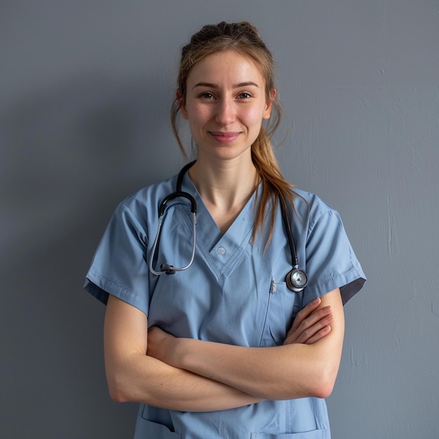 Young nurse portrait