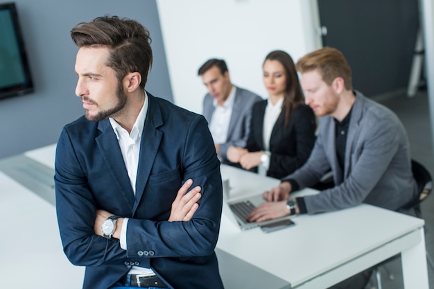 Young people in the office