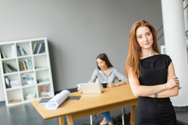 Young people in the office