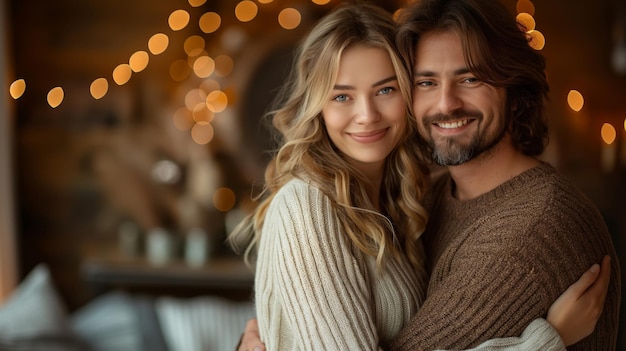 young pregnant woman and her husband lovingly stroking her growing belly