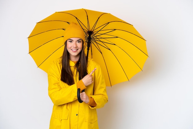 Young woman over  isolated background