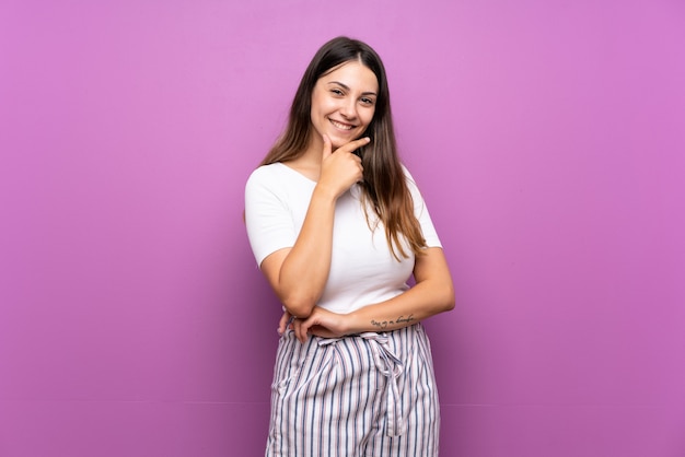 Young woman smiling