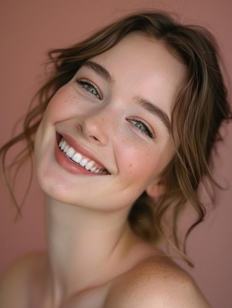 Young woman smiling