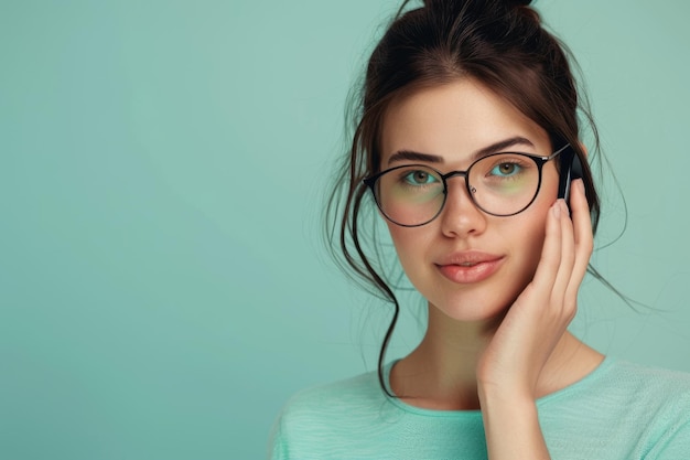 Young Woman On Video Call