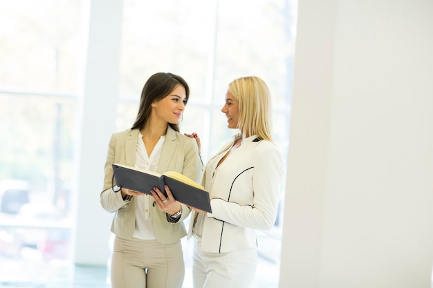 Young women in the office