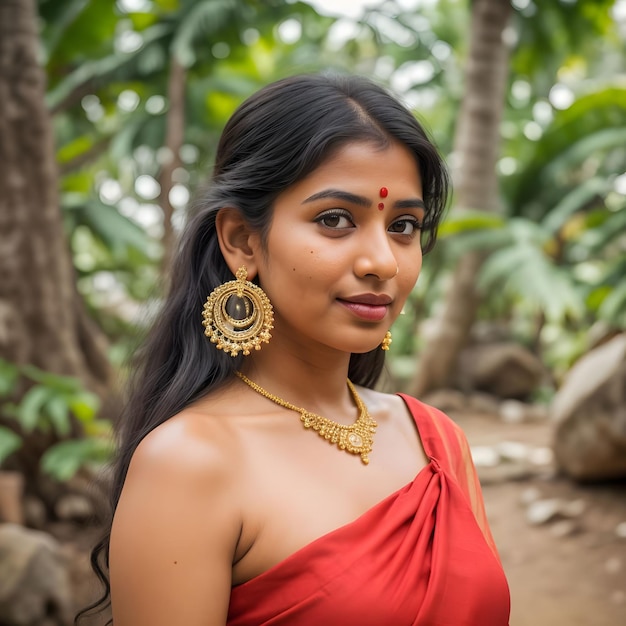 Young Women waring traditional Cloths