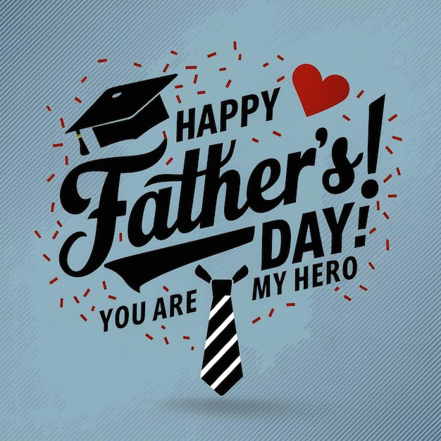 Your are my hero Happy fathers day