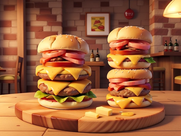 Yummy Burger _ai_generated