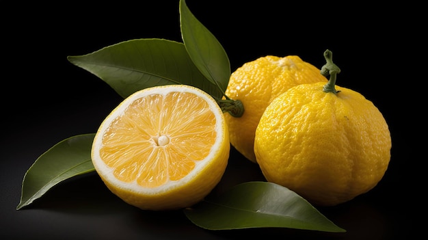 Yuzus citrus with a fragrant UHD wallpaper