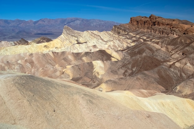 Zabriskie point. Death valley national park. California. Usa