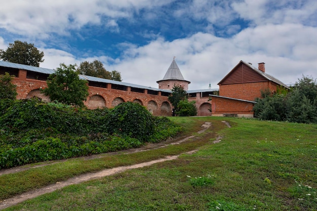 The Zaraysk Kremlin is a rectangular fortified citadel...