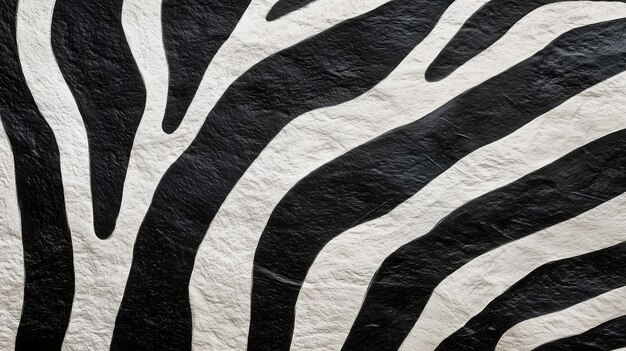 Photo zebra stripe texture background