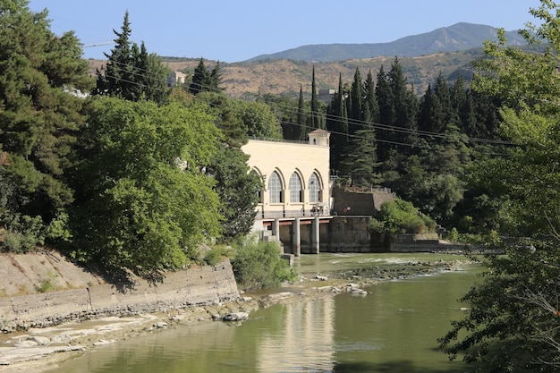 the Zemo-Avchalskaya hydroelectric power station Georgia