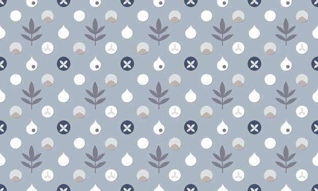 Photo zen design seamless pattern wallpaper background