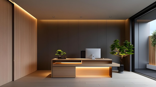 Zen Home Office A Tranquil Workspace for Mindful Productivity