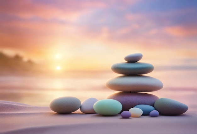 Zen life meditation and yoga background