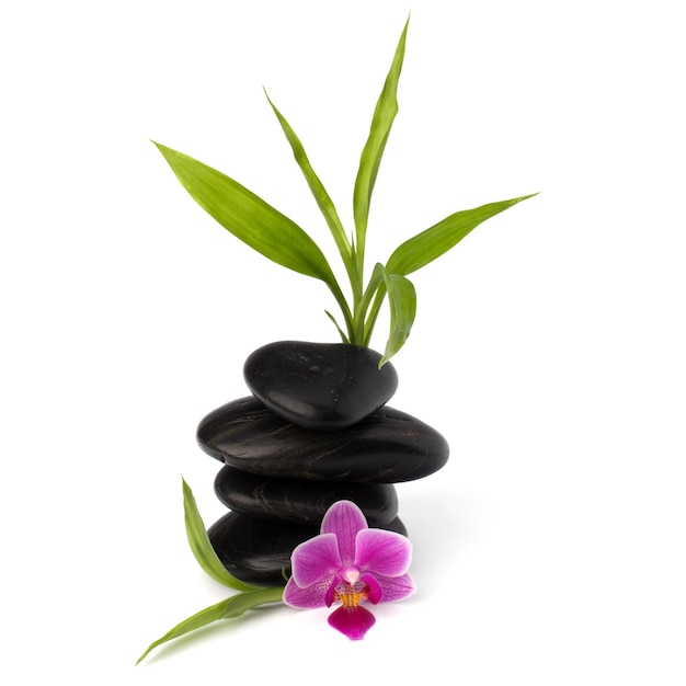 Zen pebbles balance Spa and healthcare concept