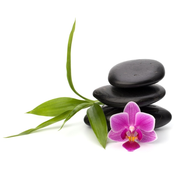 Zen pebbles balance Spa and healthcare concept