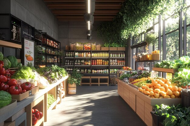 Photo zero waste grocery stores