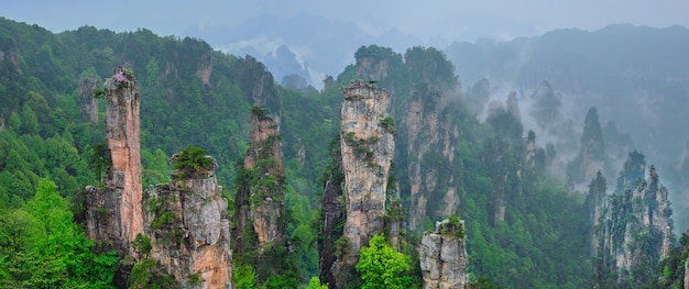 Zhangjiajie mountains, China