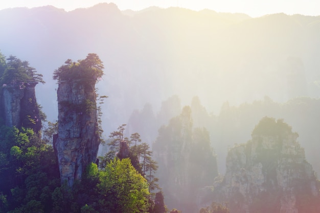 Zhangjiajie mountains, China