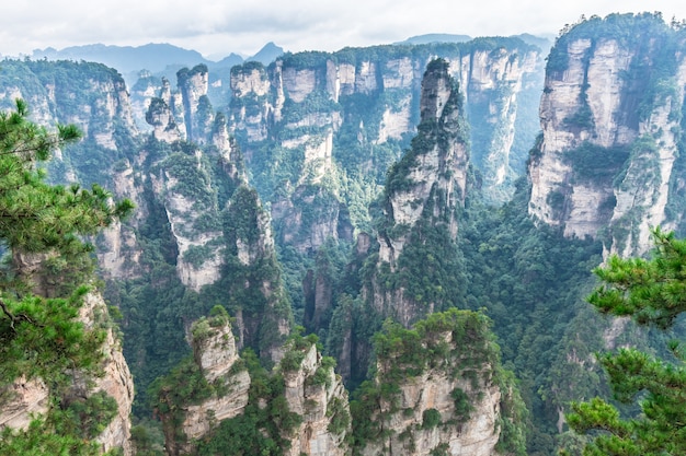 Zhangjiajie National Park UNESCO Wulingyuan Changsha China