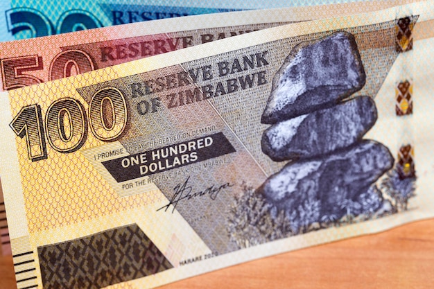 Zimbabwean money new serie of banknotes