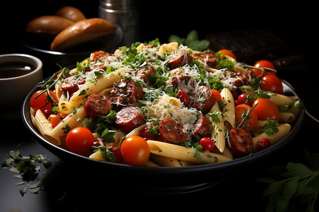 Zingy Sausage Pasta A Spicy Affair