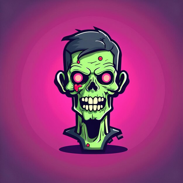 Photo zombie icon