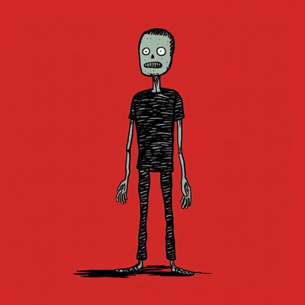 Zombie Illustration By Jean Jullien A Quirky And Surreal Artwork