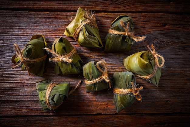 Zongzi Glutinous sticky Rice Dumplings recipe