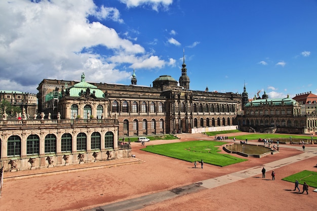 Zwinger palace in Dresden, Saxony Germany