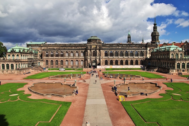 Zwinger palace in Dresden, Saxony Germany