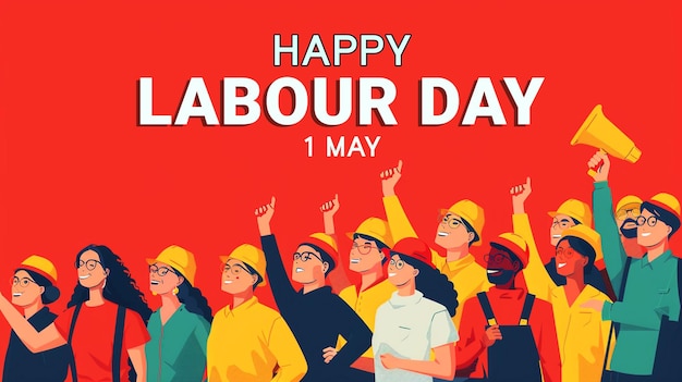 01 May International Labour Day design