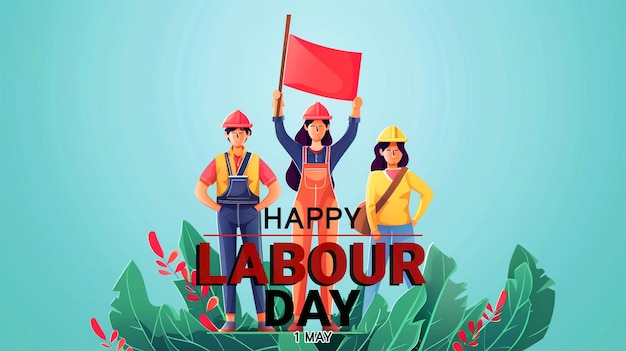 01 May International Labour Day design