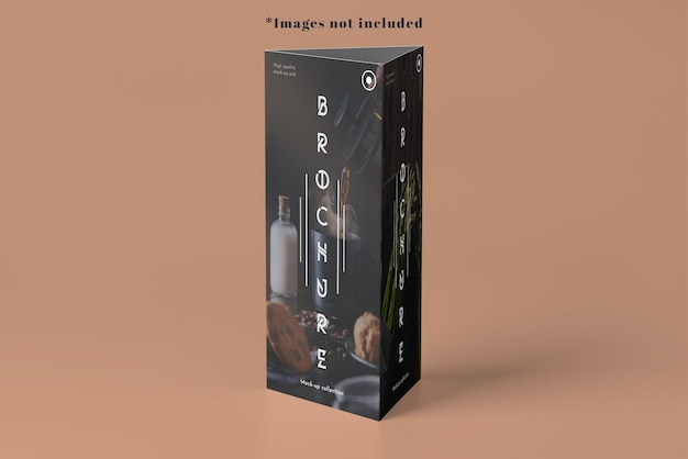 02_Triangle Square Brochure Stand Mockup