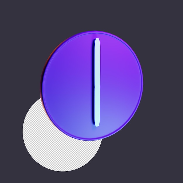 06.00 Clock 3D icon