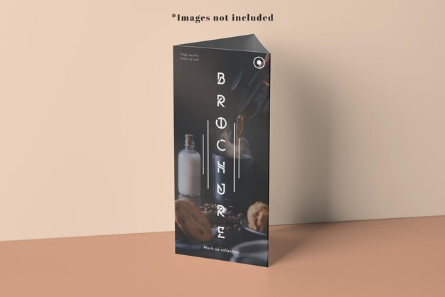 09_Triangle Square Brochure Stand Mockup