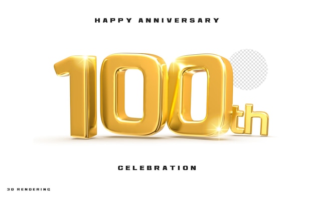 100 happy anniversary celebration