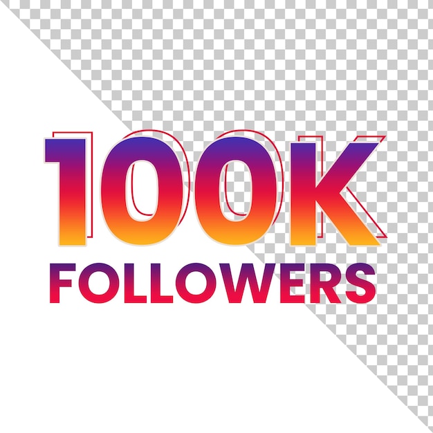 100k followers instagram